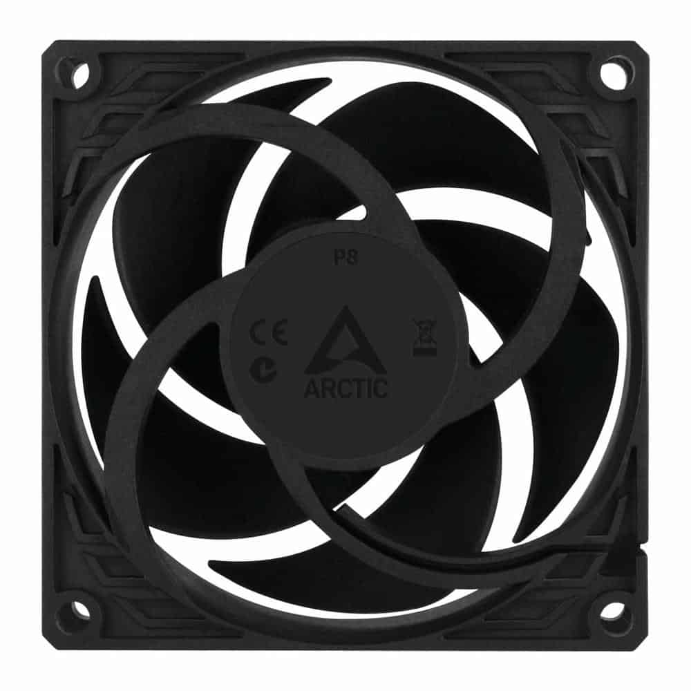 (image for) Arctic P8 Black 80mm Pressure Optimised Fan